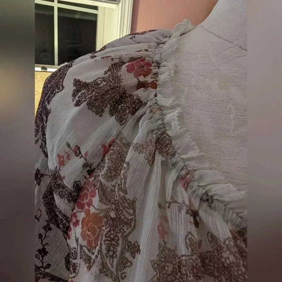 Sonoma Women's Boho Peasant Women's Top Size 1X - Picture 3 of 11